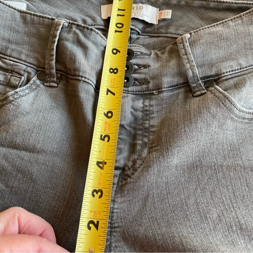 Torrid Denim skinny jeggings Women's Gray/Black Jeans size 10R - Picture 6 of 8